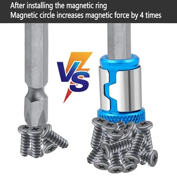 Magnet-Bit Omanik Sulam, Elektrilised Magnet Rõngas Kruvikeeraja Natuke Anti-Korrosiooni Tugev Magnetizer jaoks Phillip Drill Bit Magnet