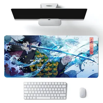 Anime Demon Slayer Kimetsu No Yaiba Mängude Large Mouse Pad Arvuti Mousepad XXL Luku Serva Mause Padi Klaviatuur mouse pad kingitus