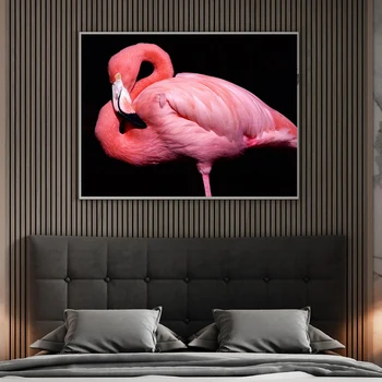 DIY 5D diamond maali ristpistes kit flamingo mosaiik kunsti maali rhinestone tikandid dekoratiivsed värvimistööd