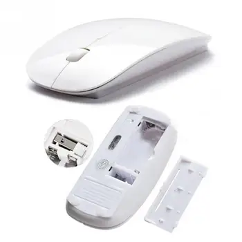Arvuti Hiir, Hiired, Sülearvuti Sülearvuti! Ultra Õhuke 2.4 G Optiline Juhtmeta MouseB Vastuvõtja Õhu Juhtmeta Hiir
