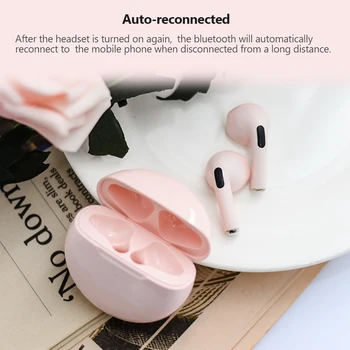 SELFLY Traadita kõrvaklappide TWS Kõrvaklapid Mini Bluetooth-5.0 Earbuds Sport Peakomplekt ja laadija KARP xiaomi kõik nutitelefoni PRO6