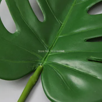 84CM Suur Simulatsioon Kilpkonn Tagasi Leaf Kapseldatud Lill Roheline Taim Troopiliste Lehtede Plastist Lehed Tehase Spot Hulgimüük Foto Rekvisiidid