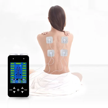 15 režiimid EMS Kümneid Nõelravi FDA 2 Kanalit Keha Massager Impulsi Lihaste Stimulaator Elektrood Padjad Digitaalse Ravi Valu