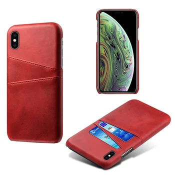 Luksus Kaardi Omanik Case for iPhone 5 5s 6 6s 7 8 Plus 5se Nahast Rahakott Tagasi Case for iphone X-XR, XS 11 12 Pro Max Telefoni Kate