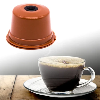 3TK Korduvkasutatavad Kohvi Kapsel Filter Cup Korduvtäidetavaid Filter Pod Mütsid Kohvimasin 4.5*3CM Kohvik Kapslid Shell Köök Coffeeware