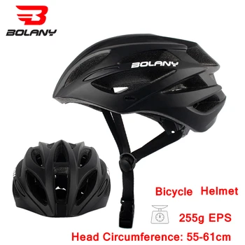 BOLANY Tee Mountain Bike Helmet Hingav EPS Ultralight Integreeritud-vormitud Multi-color Sport Ventileeritud Ratsutamine, Jalgrattasõit Kiiver