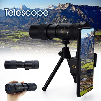 Monocular 4K 10-300x40 Teleskoobi, mille Omanik Öise Nägemise Teleskoobi Suurenduse Ulatus linnuvaatlus Jahindus, Telkimine Eluslooduse
