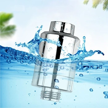 Vannitoas Dušš Filter suplusvee filter vee gaasipesuseadme ravi, Tervise softener Kloori Eemaldamiseks Aktiivsöega
