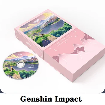 OST CD sea Mängu Genshin Mõju Ehtne Toode Anime Tarvikud Cosplay Rekvisiitide Tuul Pastoraalne Võilill, Suurbritannia Suveniiride Kingitus
