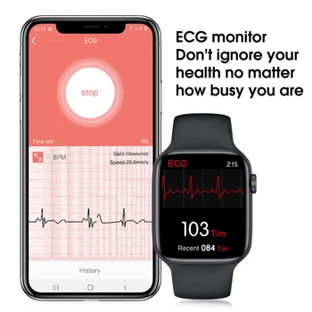 2021 uus W46 käepaela smart vaadata meeste ja naiste 1.75 tolline DIY dial südame löögisagedus, vererõhk termomeeter Android ja IOS