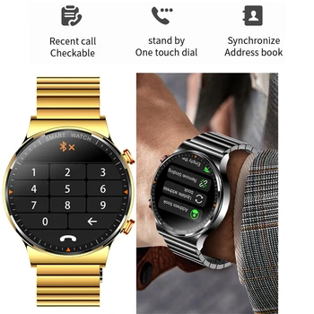 GEJIAN Smart Watch Mehed IP68 Veekindel Luksuslik smartwatch Mens Bluetooth Kõne Android ja ios telefoni Muusikamängija Fitness Tracker