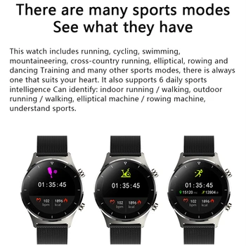 IP68 Veekindel Smart Watch DIY Vaadata Tapeet Äri Meeste Käekell Kõne Sõnum Meeldetuletus Südame Löögisageduse Samsung Huawei GTS