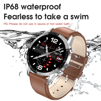 Timewolf Smart Watch Meeste Täielikult Puutetundlik Ekraan Sport Fitness Vaadata IP68 Veekindel Smart Vaadata Android, ios Smartwatch Mehed