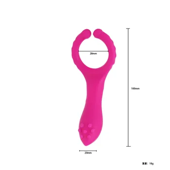 Peenise Rõngas Kukk Intensiivne Clit Stimulatsiooni Silikoon Keele Vibraator Sex Fidget Mänguasjad Paar Täiskasvanute Toodete Viivitus Ejakulatsioon