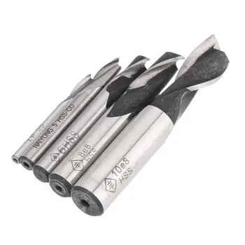 2 Flöödid Milling Cutter 4-10mm HSS-CO-CNC Ruuter Natuke Milling Cutter Puit-Teras Puidutööd Tööriist