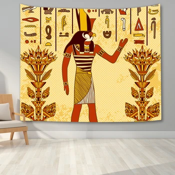 Egiptuse Vaip Seina Riputamise Vana-Egiptuse Mütoloogia Seina Tekk Magamistuba Esteetiline Seina Art Tapestry eest elutuba Kolledž