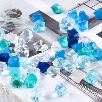 60 Grid Ice Cube Hallituse Ebaregulaarne Teemant Ripats Silikoonist Vormid DIY Crystal UV-Epoksü Vaik Hallituse Ehted Tegemise Tarvikud