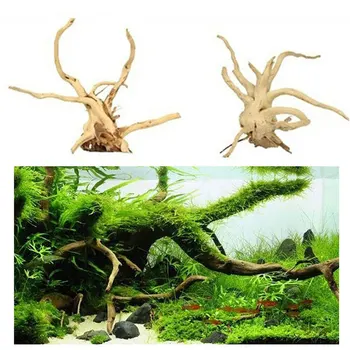 1tk Akvaariumi Loomulik puutüvi Driftwood Kala Tank Taimede Puidust Kaunistus Ornament
