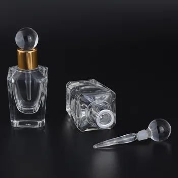 12ml Tilk Parfüümi Pudel eeterlik Õli Attar Oud Klaasist Pudel, Millel Klaas Kinni 10tk/palju P310