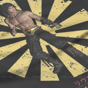 Mortal Kombat Video Mängu Liu Kang Retro Klassikaline T-Särk Vintage Grunge Suvel Suurte Meeste Puuvillased Riided Harajuku O-Kaeluse TShirt