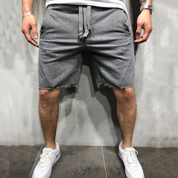 Meeste Lühikesed Püksid Wild Style Värviga Ripitud Lühikesed Püksid Jogger Treening Püksid Meeste