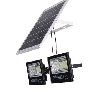 Päikese Tuled Outdoor Lamp 2 in 1 Solar Powered Maapinna Valgustus Veekindel IP66 25W 40W 60W 100W Led Üleujutuste Valguses Remote