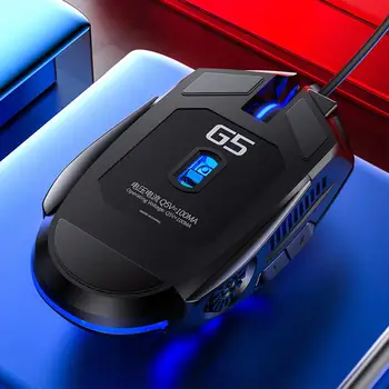 Hiir G5 Mängude RGB Juhtmega Hiir USB 3200DPI Gamer PC Sülearvuti Lauaarvuti Hiir, Hiired, Laptop ARVUTI Heli Vaikne Hiir