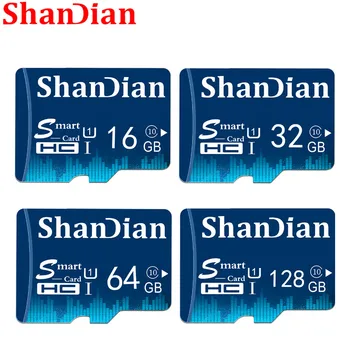 SHANDIAN Smast SD-kaardi 32GBTF USB-Flash mälukaardilt Telefoni ja Kaamera Smastsd SD Card 32GB Class 6 USB-Mälupulgale ja Tasuta Laeva