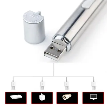 Usb Laetav Multifunktsionaalne Checker kvaliteetne Võimas Mini Led Taskulamp Xml-Veekindel Disain Pen Lamp Peatamise Clip