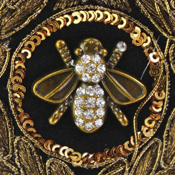 Tikandid Plaastrid Crown Metallist Mesilaste Märgid Beaded Logo T-särk, Kingad Teenetemärgi 5 tk