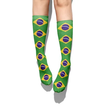 Mood Lipp Hispaania Brasiilia USA 3D Trükitud Sokid Meestele, Naistele Vabaaja Kõrge Kvaliteediga Puuvilla Kawaii Sokid Street Rula Sokid