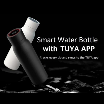 TUYA Smart Vee Pudel 24-tunni Isolatsioon Cup Joogivee Seire Ajastus Meeldetuletus High-End LCD Termosed Tassi