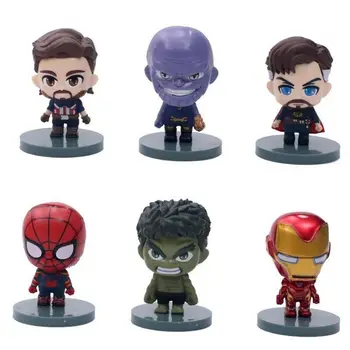 Avengers Kook Teenetemärgi Plastikust Teenetemärgi Spiderman Iron Man Kapten Ameerika Superkangelane Teenetemärgi