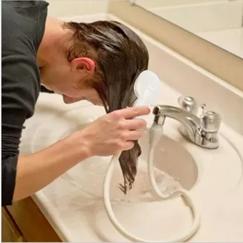 Kraan dušš sprinkler äravoolu filter vooliku valamu pesta pea dušš extender vannitoa tarvikud tööriistad