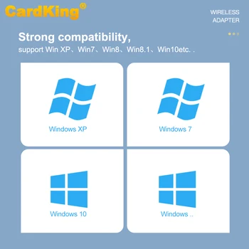CardKing 150Mbps-USB WiFi Adapter 802.11 n Kõrge Saada 6dBi Drive-Tasuta Pikk Vahemaa Vastuvõtja Võrgu Kaart Toetab Windows Mac