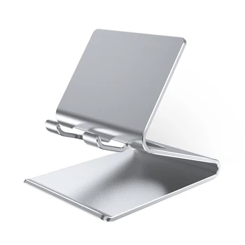 Alumiinium Tablett Mobiiltelefoni Tabel Desktop Omanik Seista Laadimise Dock Station Home Office Reisi Kõrge Kvaliteedi Tarvik