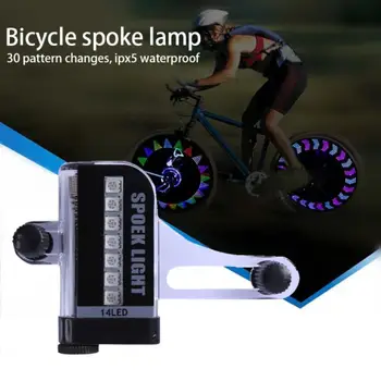1tk Bike Rääkis Kerge Mini LED Jalgratta Taillight MTB Ratta Dekoratiivsed Laterna Rehvi Ventiili Otsik Mütsid Lamp Jalgrattasõit Hoiatus Tuled