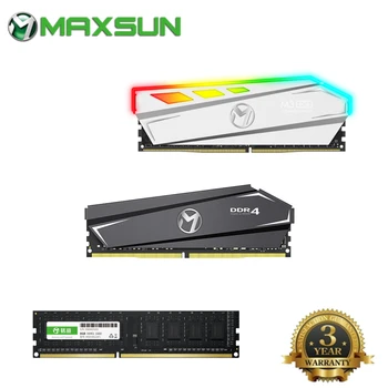 MAXSUN Memoria RAM DDR4 4 GB 8 GB 16 GB Memory DDR3-1600 2666 3200MHz Oinad Dimm DDR4 RGB Valgustus Uus Lauaarvuti Mälu jahutusradiaator