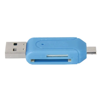 2In1 SD-Mälukaardi Lugeja, USB-C Kaardi Lugeja, 3 In 1 USB-TF Mirco SD Smart-Mälukaardi Lugeja, Tüüp C OTG mälupulk või Väline Adapter