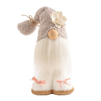 Kevadisel Easter Päevalille Mesilaste Mesi Gnome Tomte Rootsi Elf Kodu Talumaja Köök Riiul Astmeline Sahtel Teenetemärgid