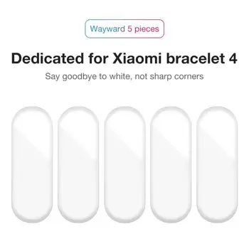 Kaitsekile jaoks Xiaomi mi band 4 klaasi film Mi band 4 Smart Watchband 4 Soft Screen Protector Film mi band 4