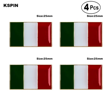 Nigeeria Prossid Rinnamikrofon Pin Lipu embleem Sõle Sõrmed Märgid 4tk