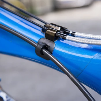 6tk Stick-Kaabel-Kasutusjuhend Alumiinium Bike Õli Toru Fikseeritud U-Adapter Jalgratta Shift Piduri Eluaseme Rida Toru, U-Lukk Toru Cli