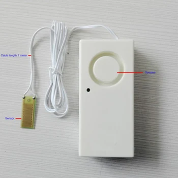Kodus Alarm Vee Lekke Detektor Alarm 110dB Sõltumatu Vee Lekke Avastamise Sensor Üleujutuste Hoiatus Ülevoolu Security Alarm Süsteem