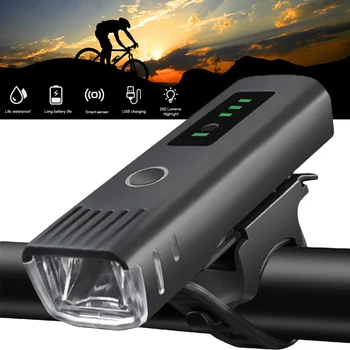 Smart Jalgratta Kerge Tuulekindel Ratta Esi-Light-USB-Laadimine Aku LED-Vilkur Jalgratta Tagumine Tuli Jalgrattaga Esitulede Bike Kerge