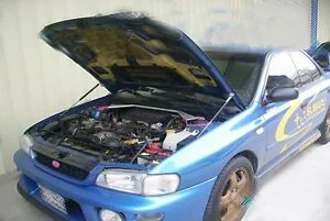 Näiteks Subaru Impreza GM GC / GF 1992-2001 2x Esi Kapott Kapott Muuta Gaasi Toed süsinikkiust, Lift Toetada Šokk Siiber