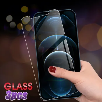 Täielikult Karastatud Klaas iPhone 11 12 Pro Max 12mini XS MAX Kile iPhone SE(2020) X XS XR 7 8 6 6s Pluss Screen Protector Glass
