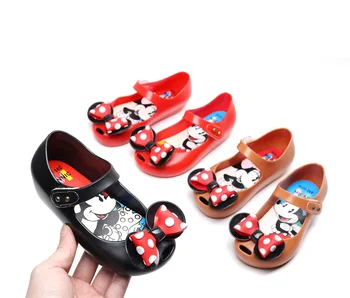 2021 Uus Miki Minni Laste Kingad Mini Melissa Stiilis Jelly Sandaalid Disney Tüdrukute Beach Hingavad Sandaalid