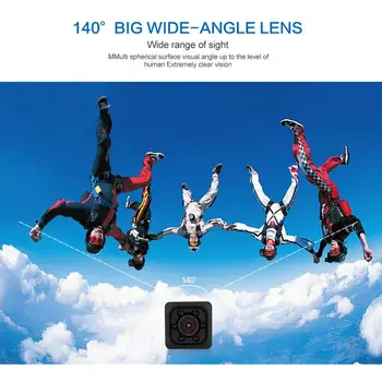 1-5TK SQ11 Mini Kaamera 1080P Kaasaskantav Cube Kaamera Mini Turvalisuse Kaamera Öise Nägemise liikumistuvastus,Mitme Stsenaariumid