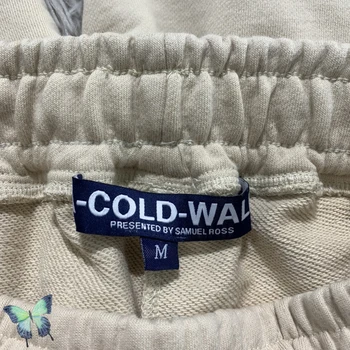 Külma Seina Sweatpants Mehed Naised Briti Tööstus-Kultuuri Terry ACW Püksid On-külm-seina Püksid